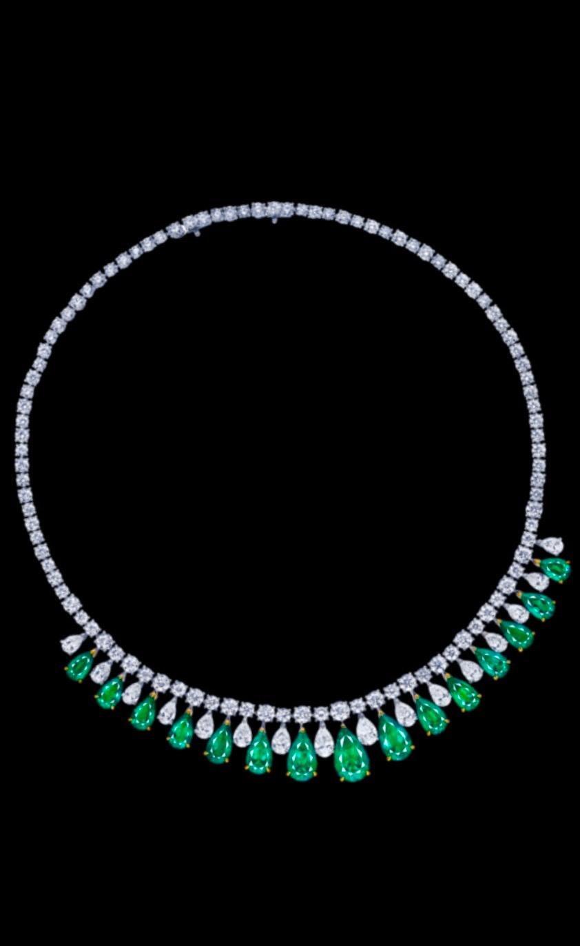 40 Carat Colombian Vivid Green Muzo No Oil Set