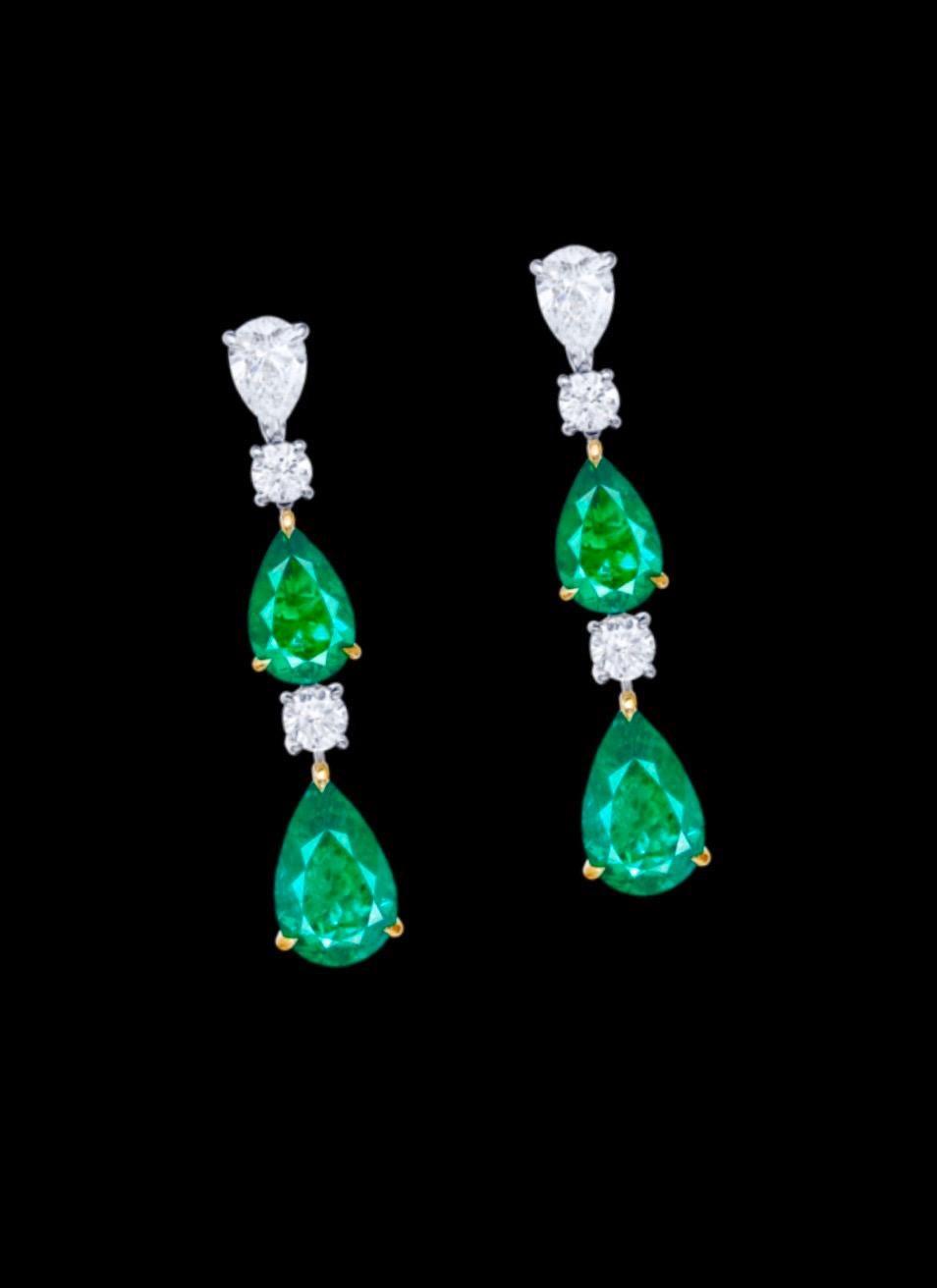 40 Carat Colombian Vivid Green Muzo No Oil Set