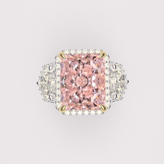 Emilio Jewelry Gia Certified Pink Diamond Ring