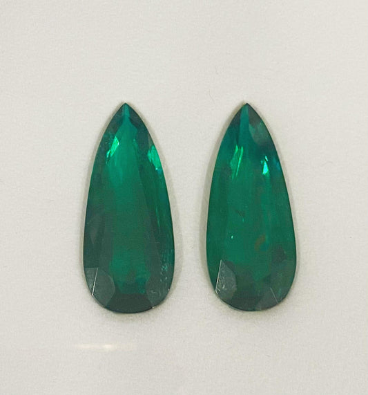 Emilio Jewelry Certified Important Pair Of Emerald Earrings