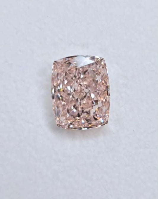 Emilio Jewelry GIA Certified 5.00 Carat Flawless Fancy Pink Diamond