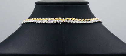 Emilio Jewelry 20.73 Carat Fancy Yellow Diamond Necklace