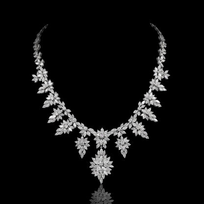Emilio Jewelry 30.00 Carat Red Carpet Diamond Necklace