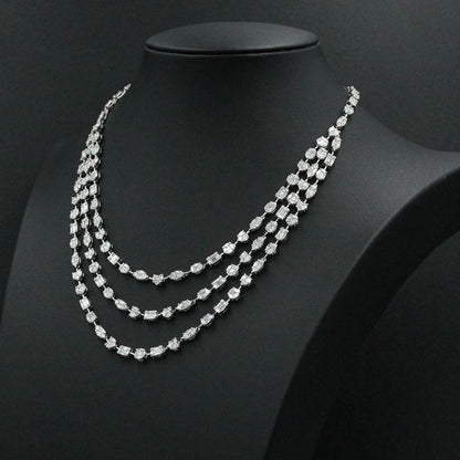 Emilio Jewelry Blazing Diamond Necklace