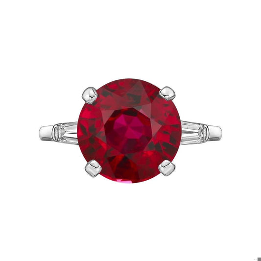Emilio Jewelry Certified 2.50 Carat Pigeon Blood Ruby Ring