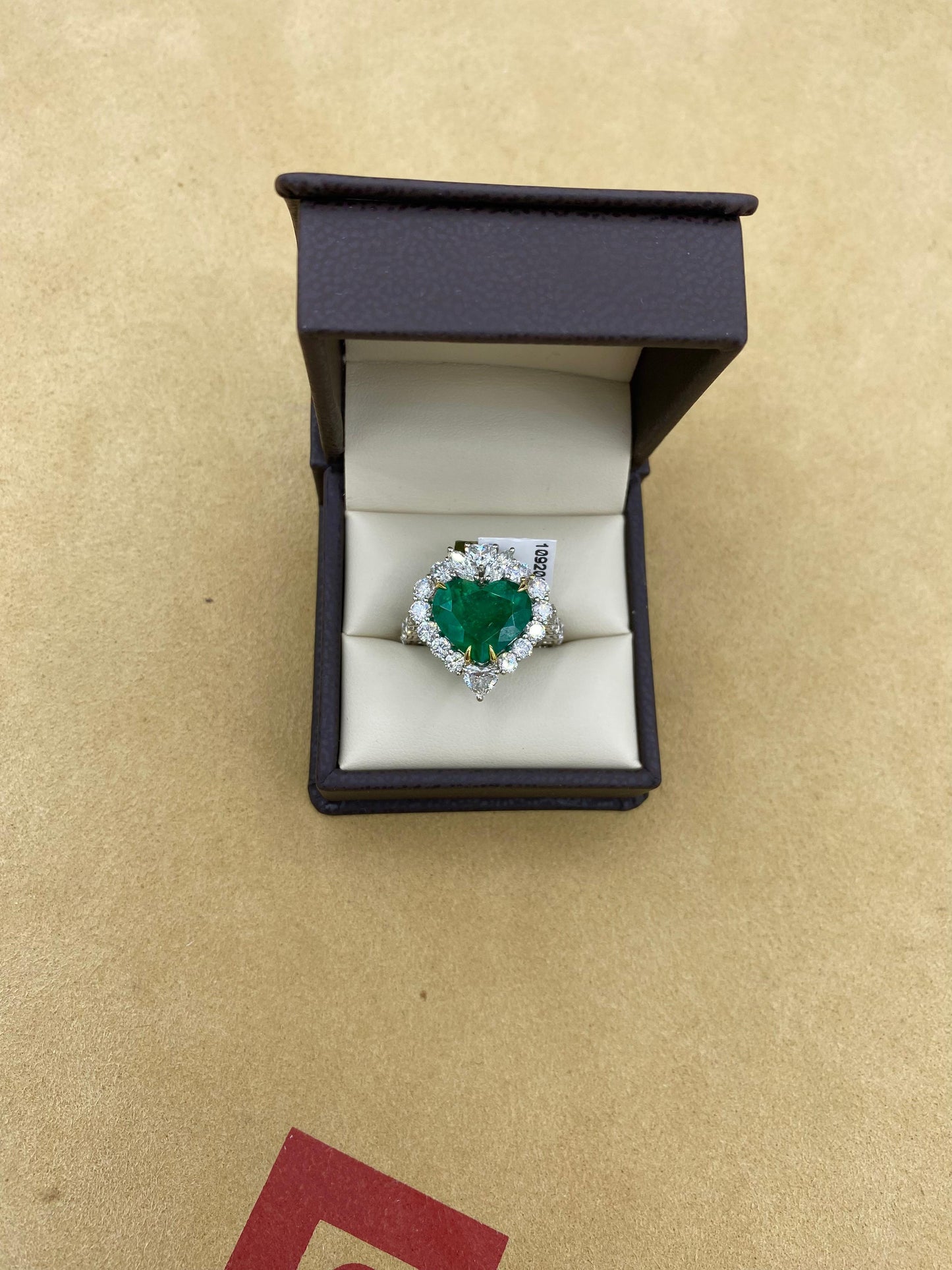 Emilio Jewelry Certified 6.00 Carat Colombian Muzo Vivid Green Diamond Ring