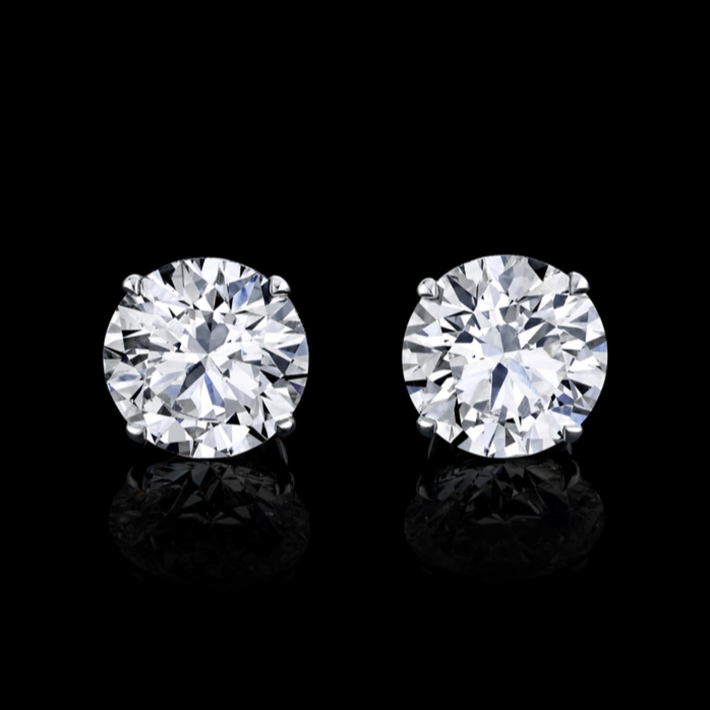 Emilio Jewelry GIA Certified 10.00 Carat Stud Earrings