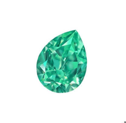 Emilio Jewelry GIA Certified 1.00 Carat Fancy Vivid Bluish Green Diamond