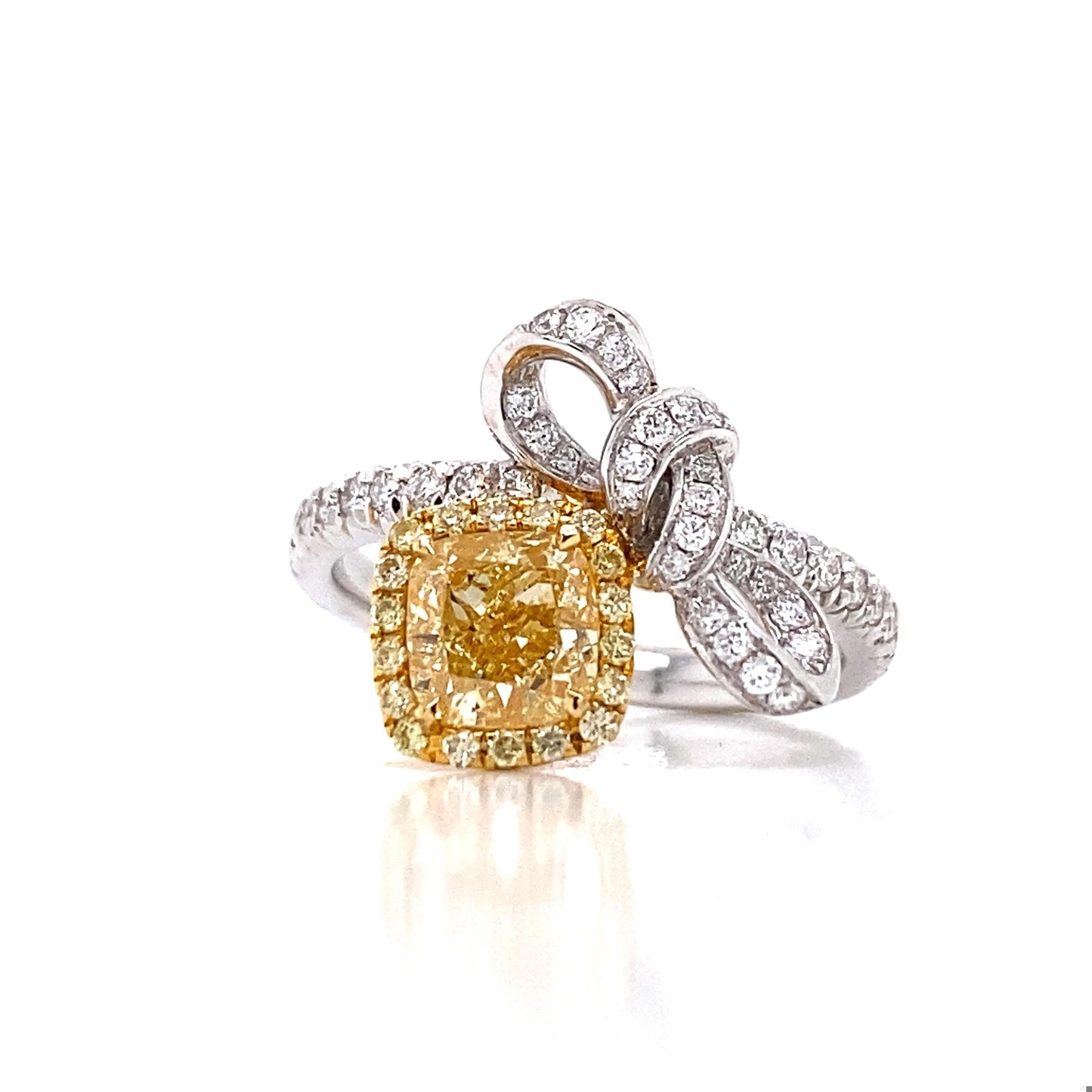 Emilio Jewelry GIA Certified 1.24 Carat Diamond Ring
