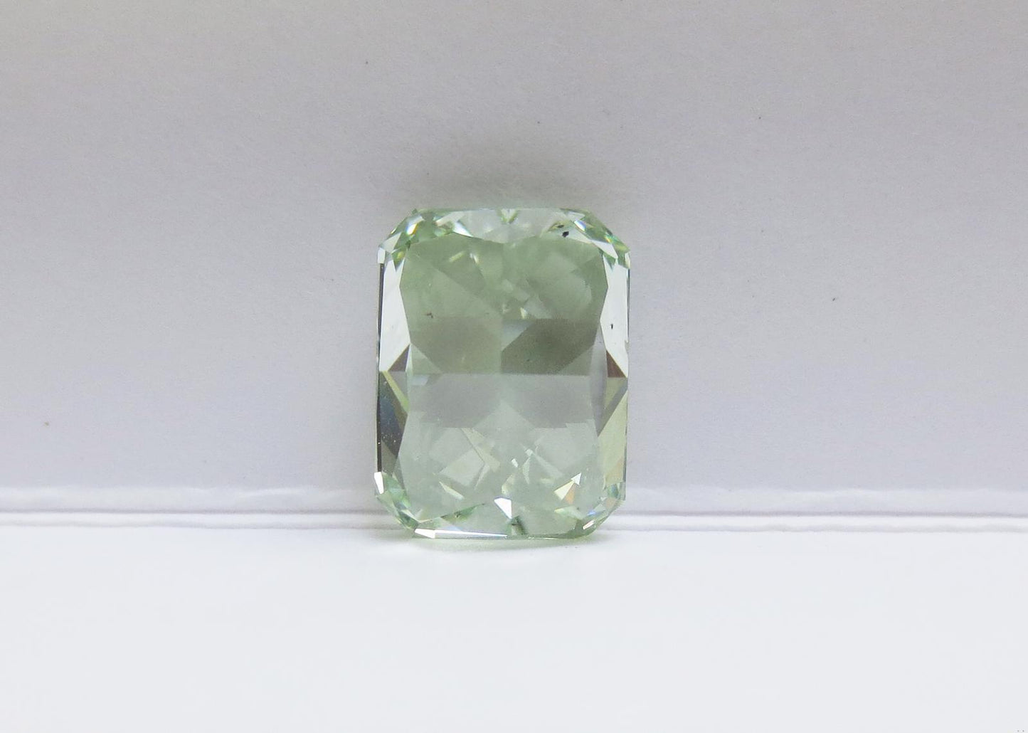 Emilio Jewelry GIA Certified 3.00 Carat Fancy Intense Yellowish Green Diamond