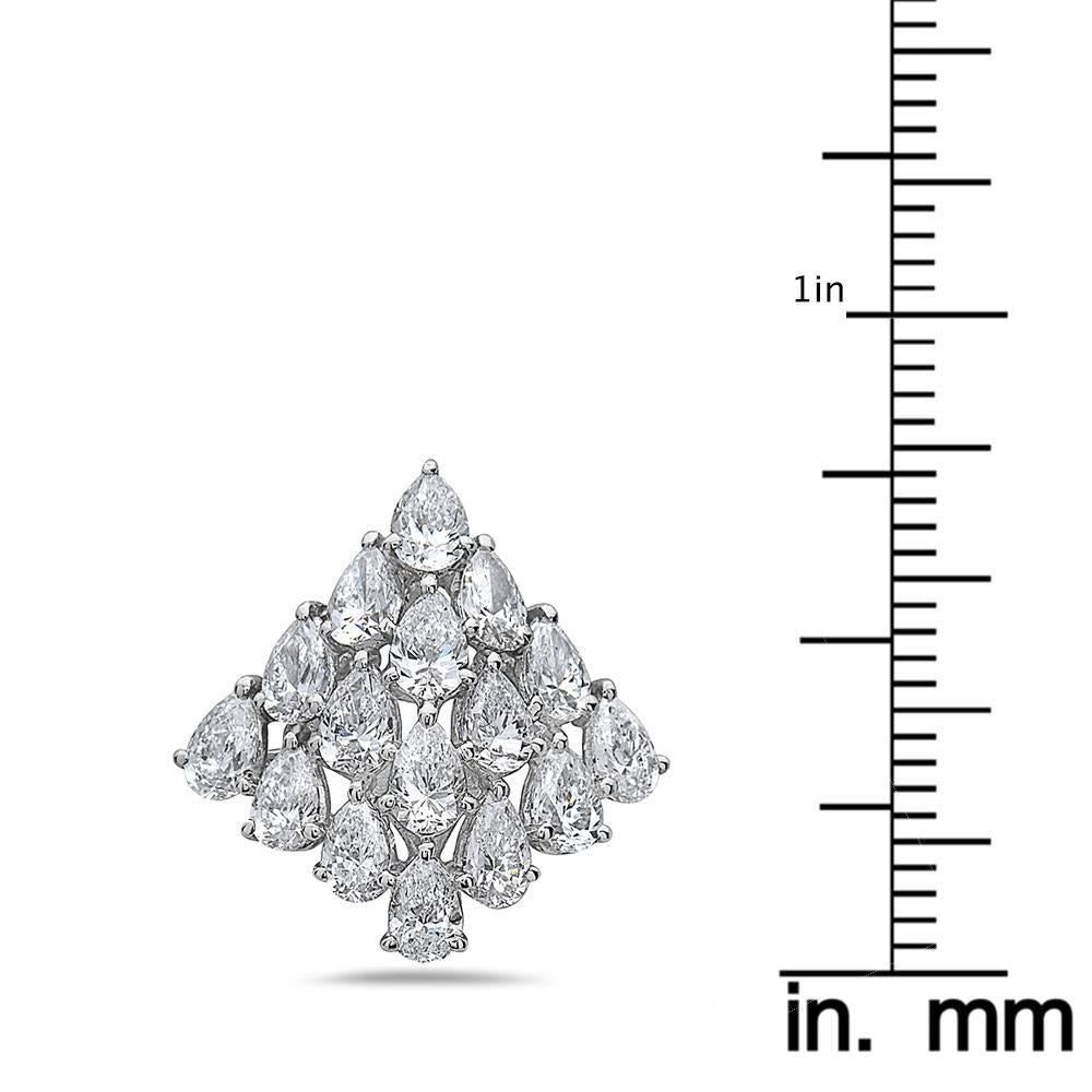 Emilio Jewelry Geometric Unique 4.44 Carat Earring