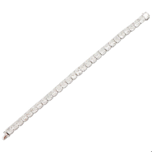 Emilio Jewelry Gia Certified 1.00 Carat Each Diamond Bracelet