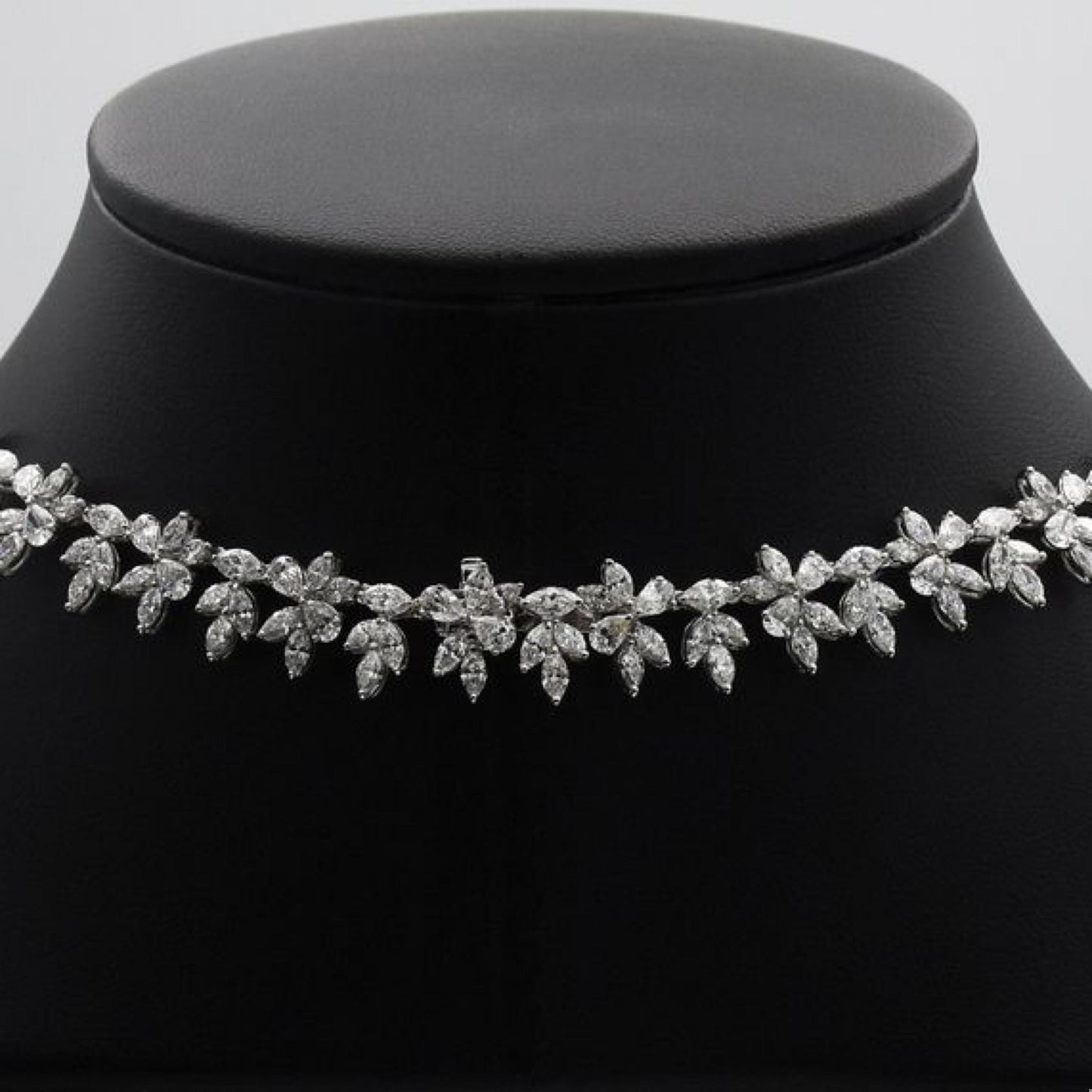 Emilio Jewelry Gia Certified 41.00 Carat Diamond Necklace