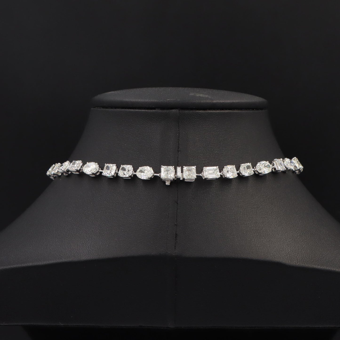Emilio Jewelry Gia Certified 55.00 Carat Diamond Necklace