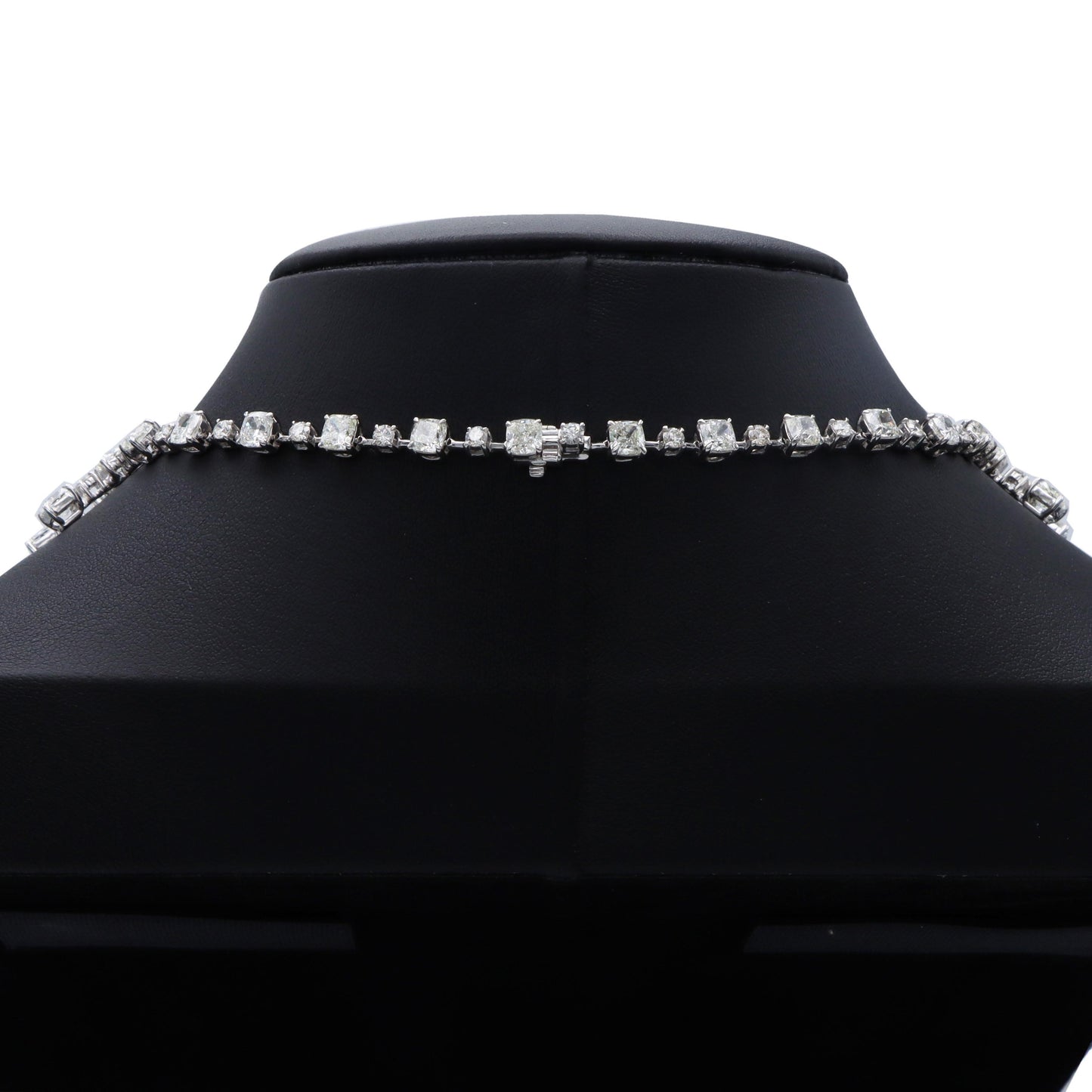 Emilio Jewelry Gia Certified 69.00 Carat Fancy Diamond Necklace