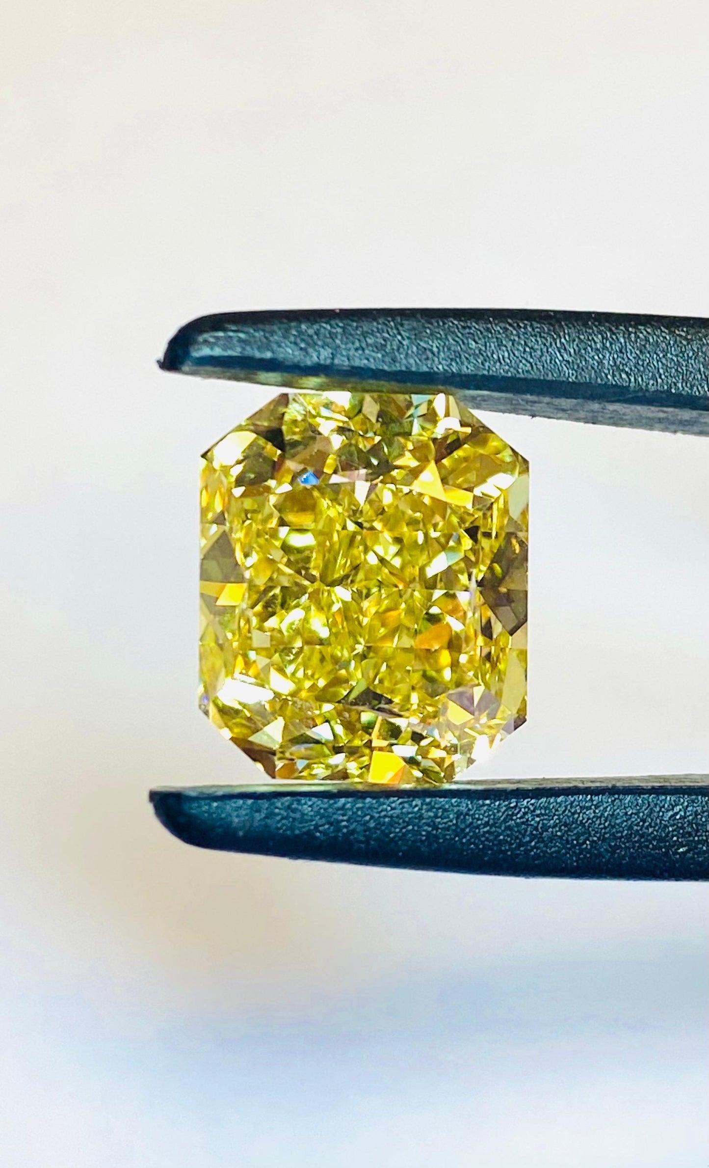 Emilio Jewelry Gia Certified 9.95 Carat Fancy Intense Yellow Diamond Ring
