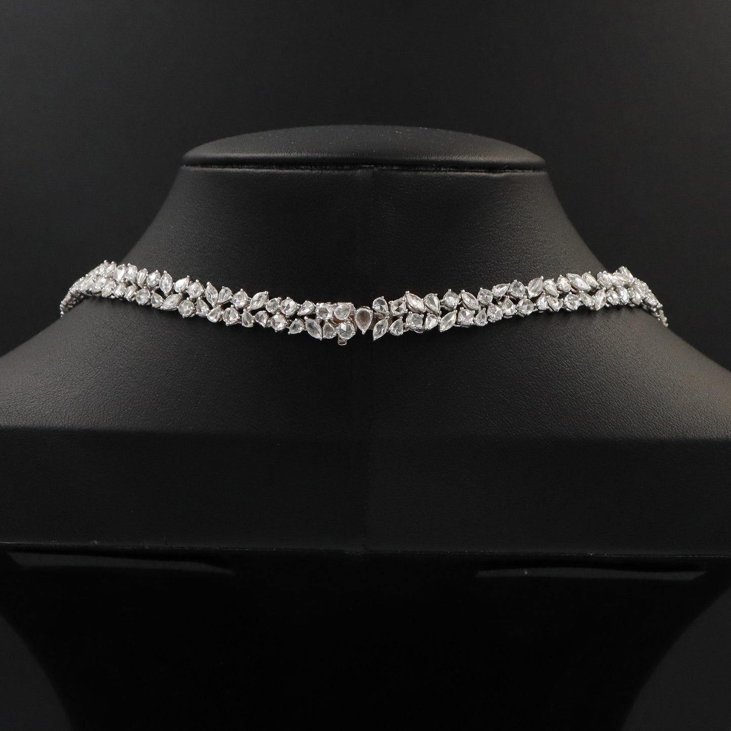 Emilio Jewelry Rose Cut Diamond Necklace