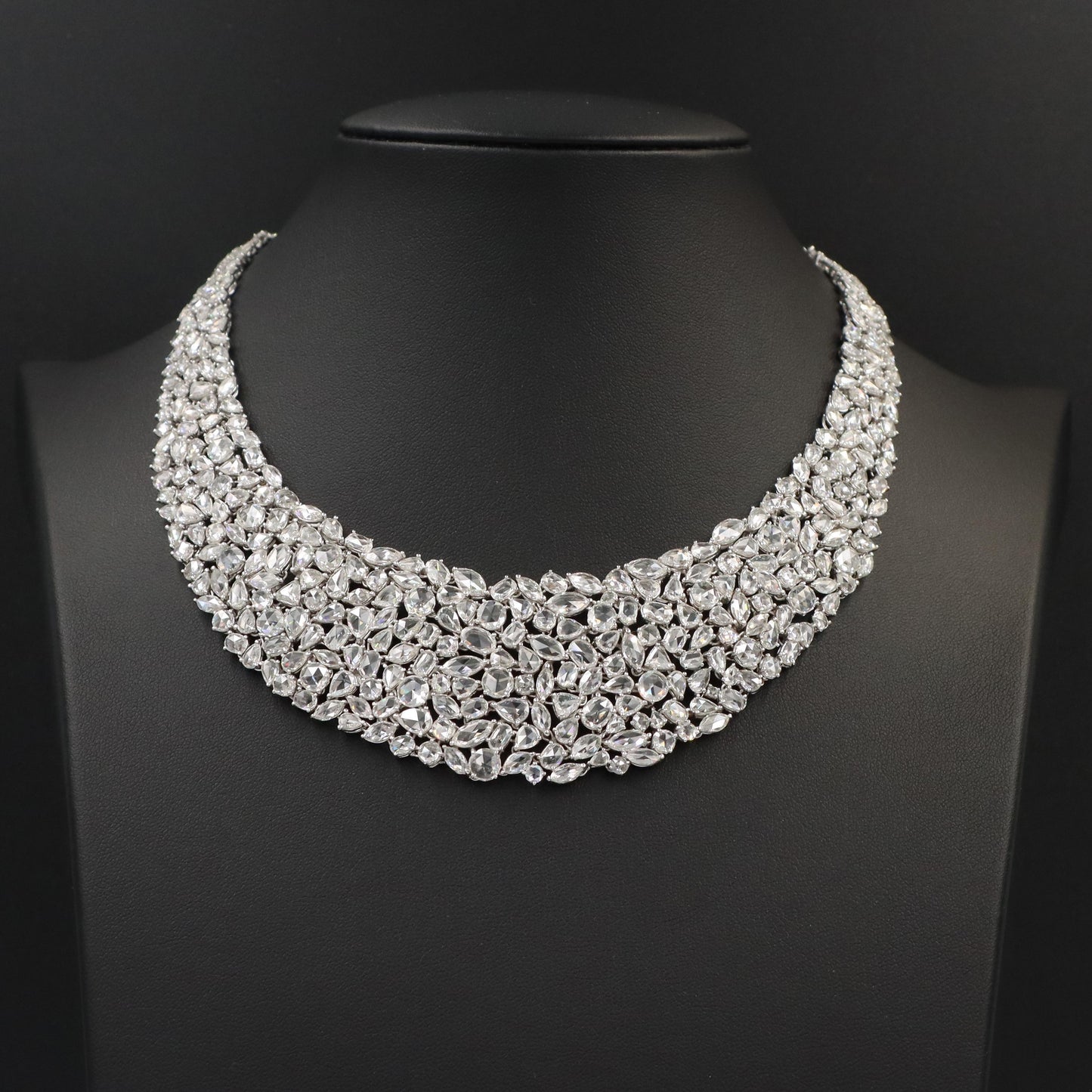 Emilio Jewelry Rose Cut Diamond Necklace