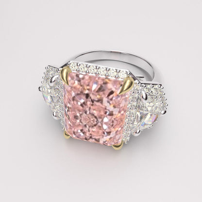Emilio Jewelry Gia Certified Pink Diamond Ring