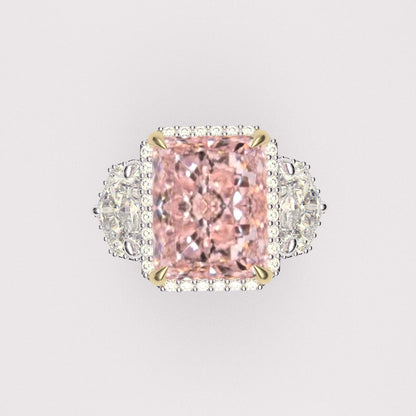 Emilio Jewelry Gia Certified Pink Diamond Ring