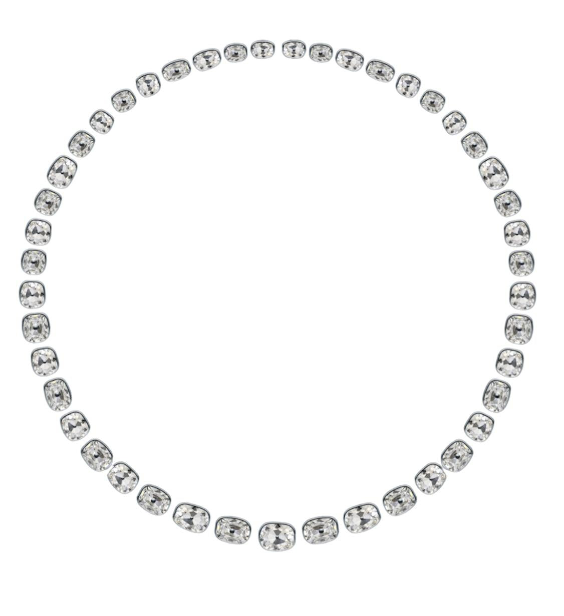 Emilio Jewelry Gia Certified 38.85 Carat Old Mine Diamond Necklace