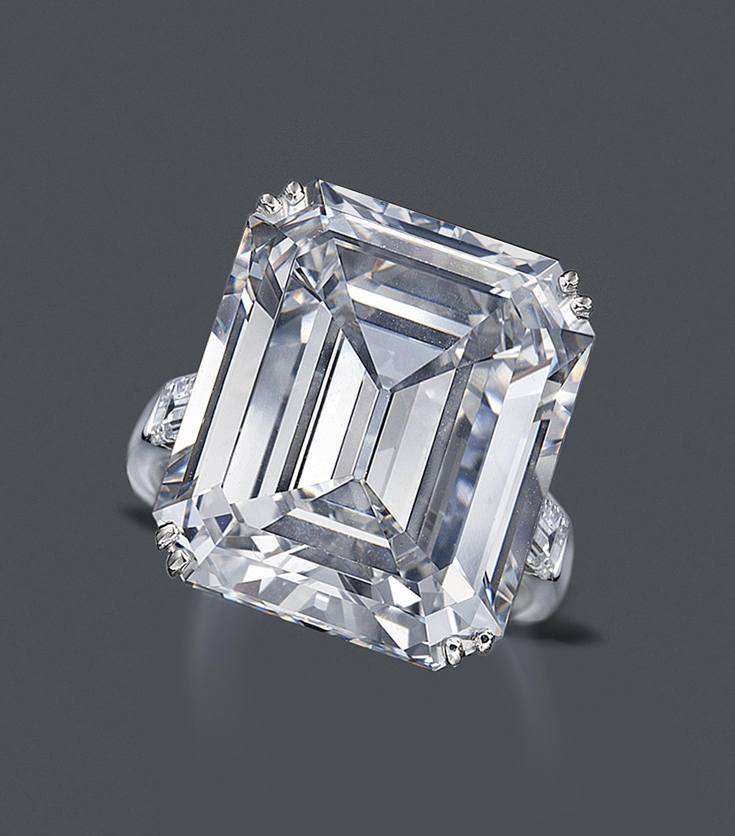 Emilio Jewelry Gia Certified Over 20.00 Carat Golconda D Flawless Ring