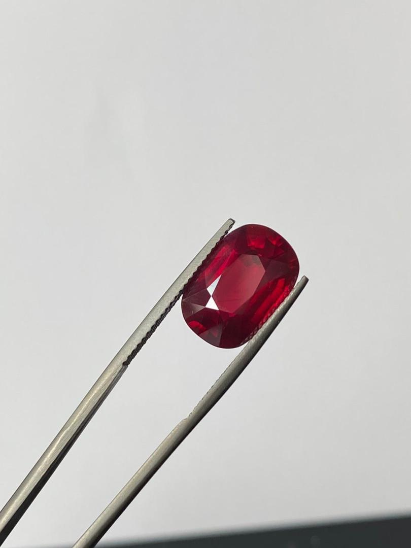 Emilio Jewelry Certified 10.00 Carat No Heat Pigeons Blood Museum Ruby Ring