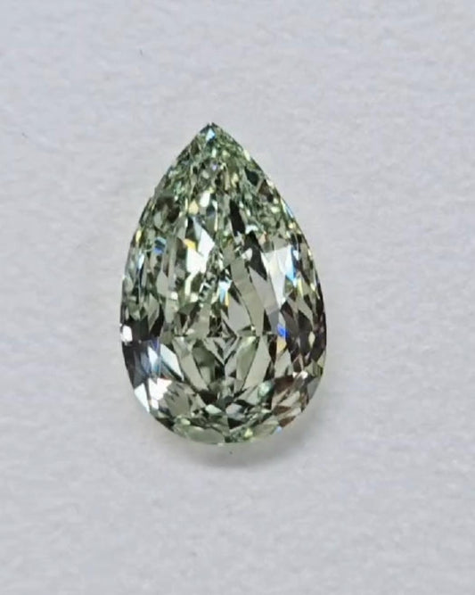 Emilio Jewelry Gia Certified 5.00 Carat Fancy Intense Pure Green Diamond