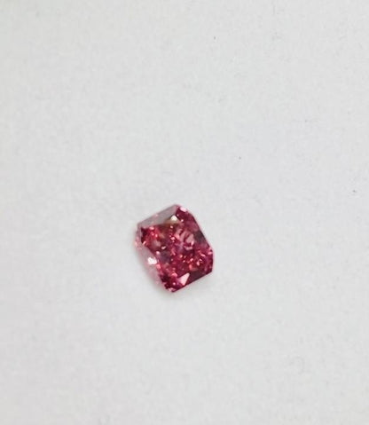 Emilio Jewelry Gia Certified Fancy Red Diamond