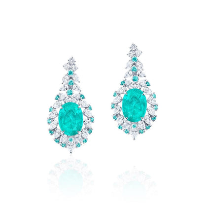 Emilio Jewelry 13.13 Carat Paraiba Earring