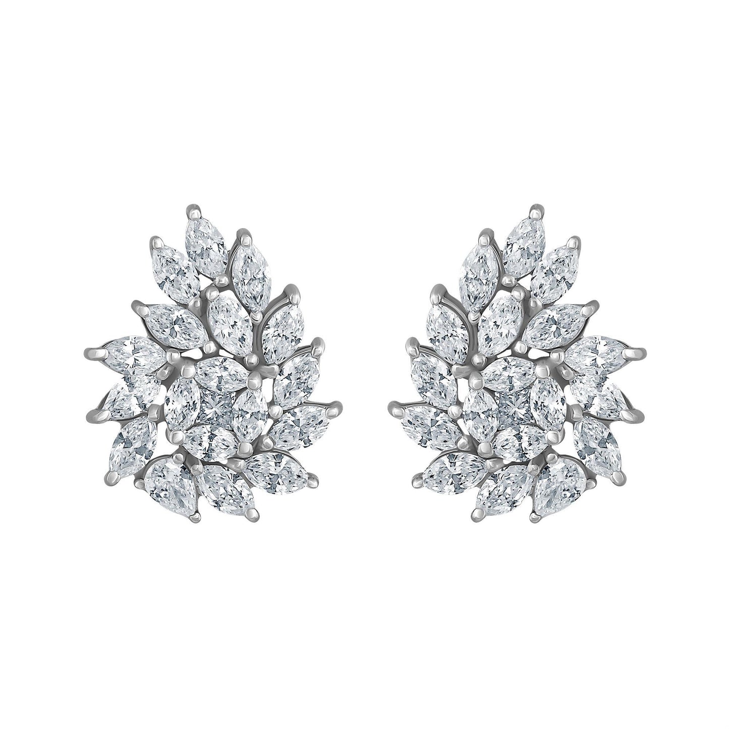 Emilio Jewelry 2.32 Carat Diamond Earrings