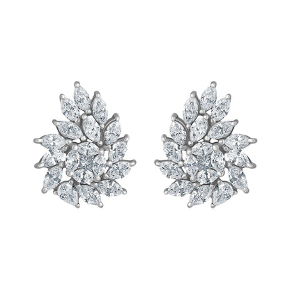 Emilio Jewelry 2.32 Carat Diamond Earrings