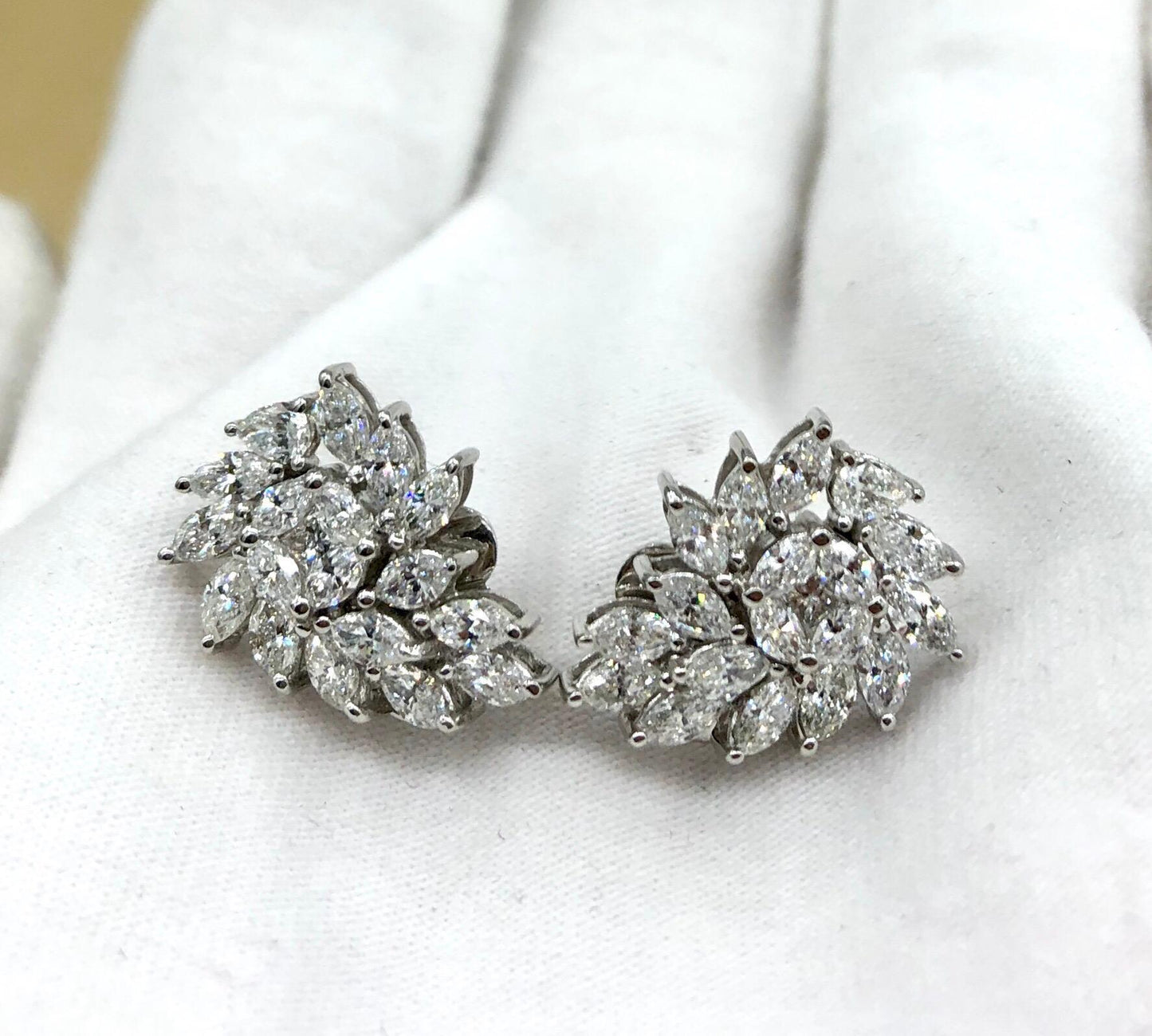 Emilio Jewelry 2.32 Carat Diamond Earrings