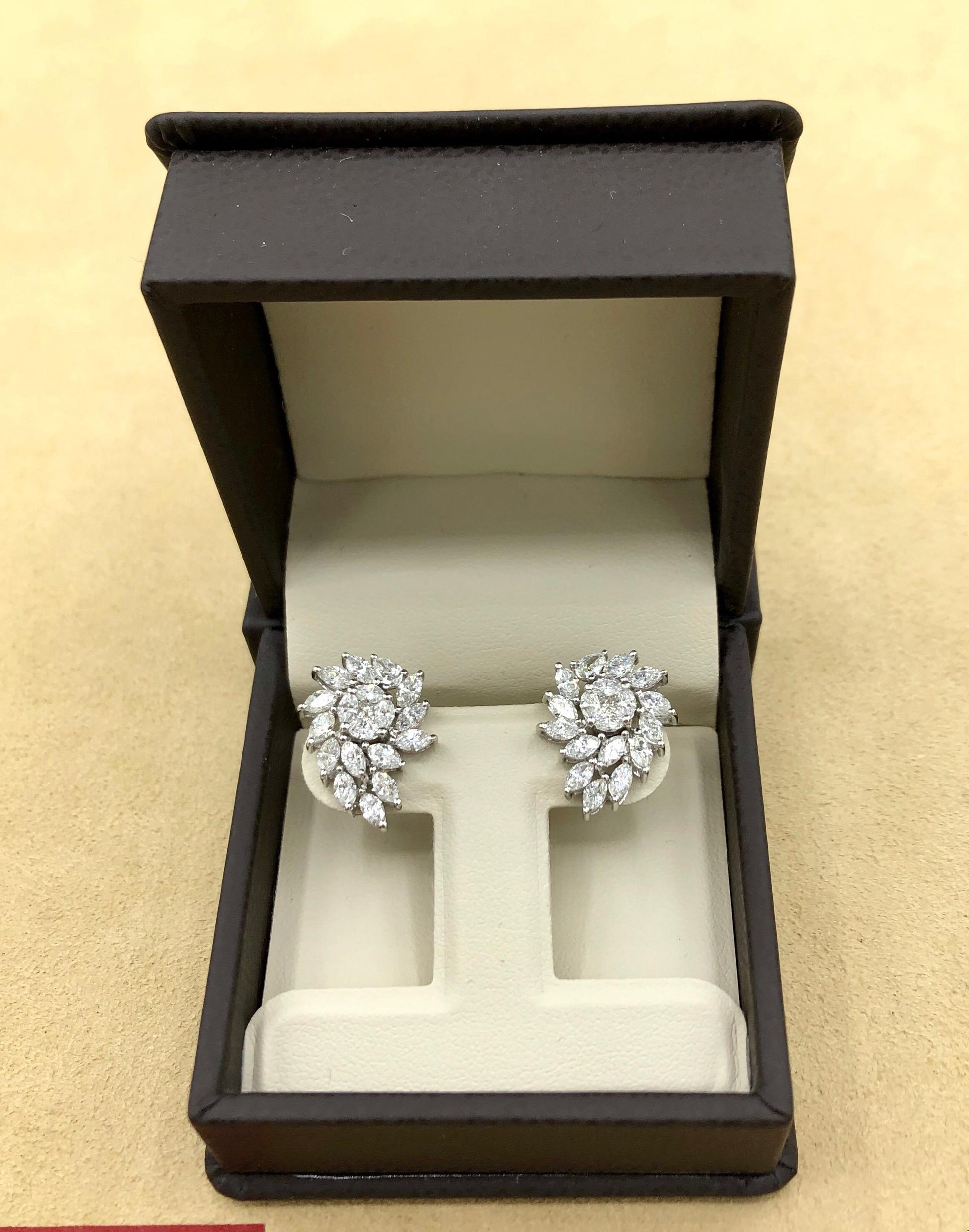 Emilio Jewelry 2.32 Carat Diamond Earrings