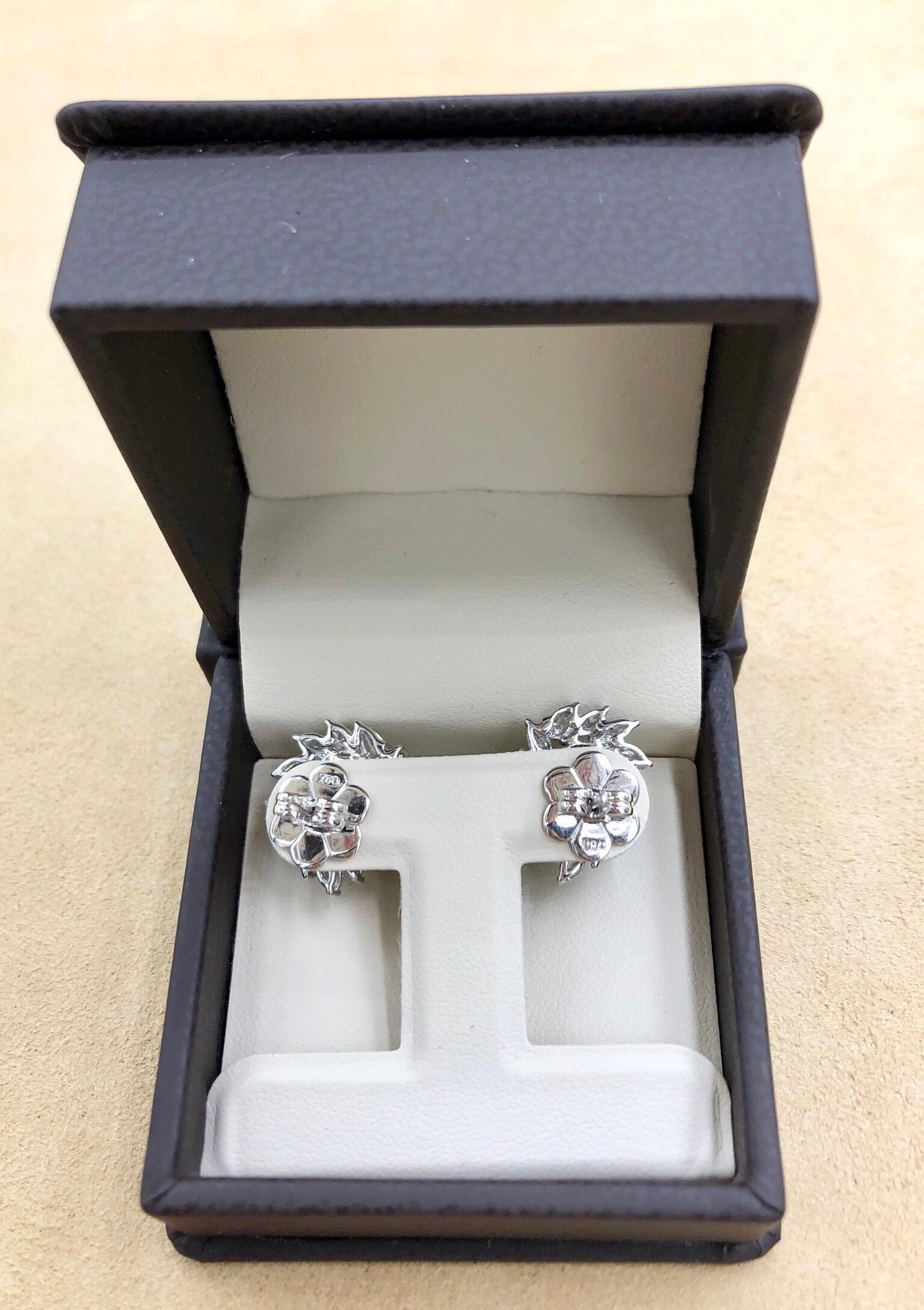 Emilio Jewelry 2.32 Carat Diamond Earrings