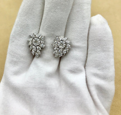 Emilio Jewelry 2.32 Carat Diamond Earrings