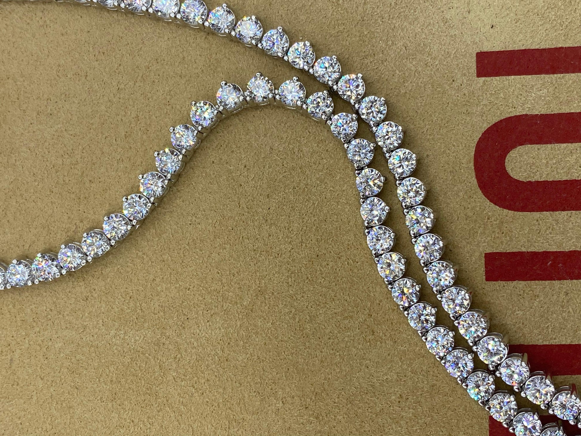 Emilio Jewelry 24.79 Carat Diamond Necklace