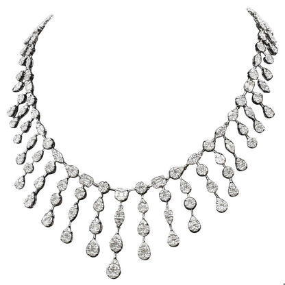 Emilio Jewelry Carat Red Carpet Diamond Necklace