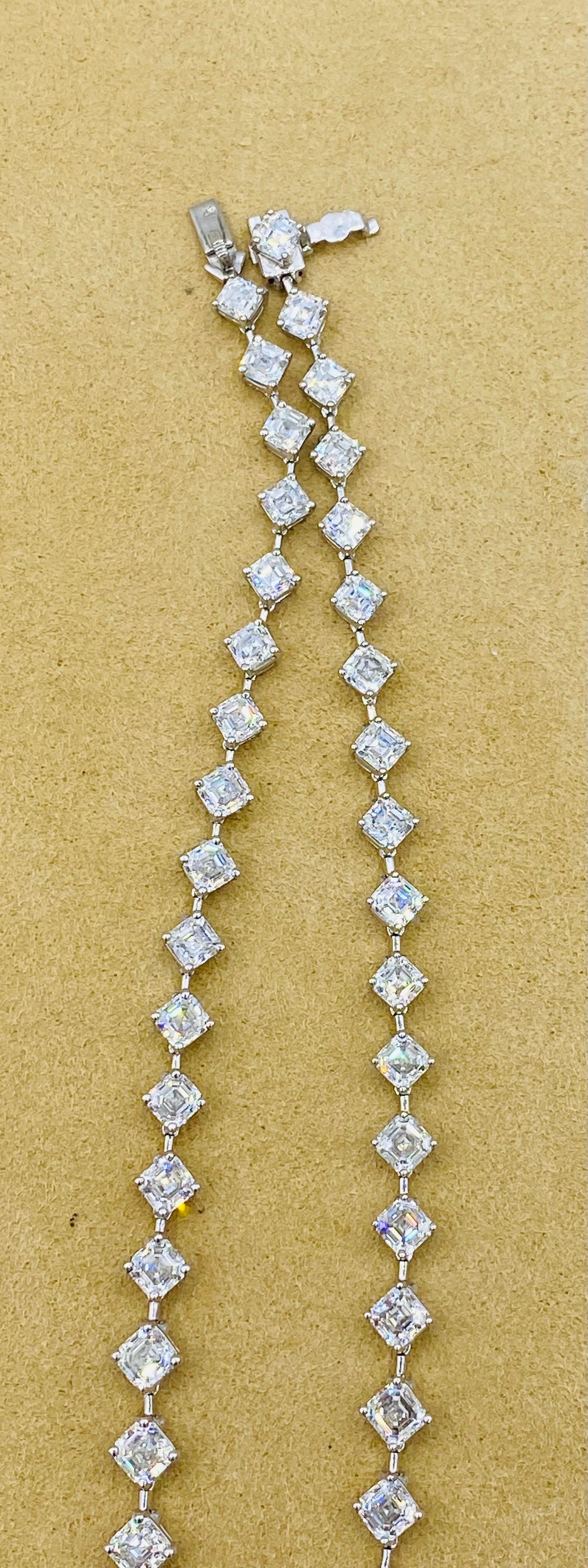 Emilio Jewelry 33.00 Carat Diamond Necklace