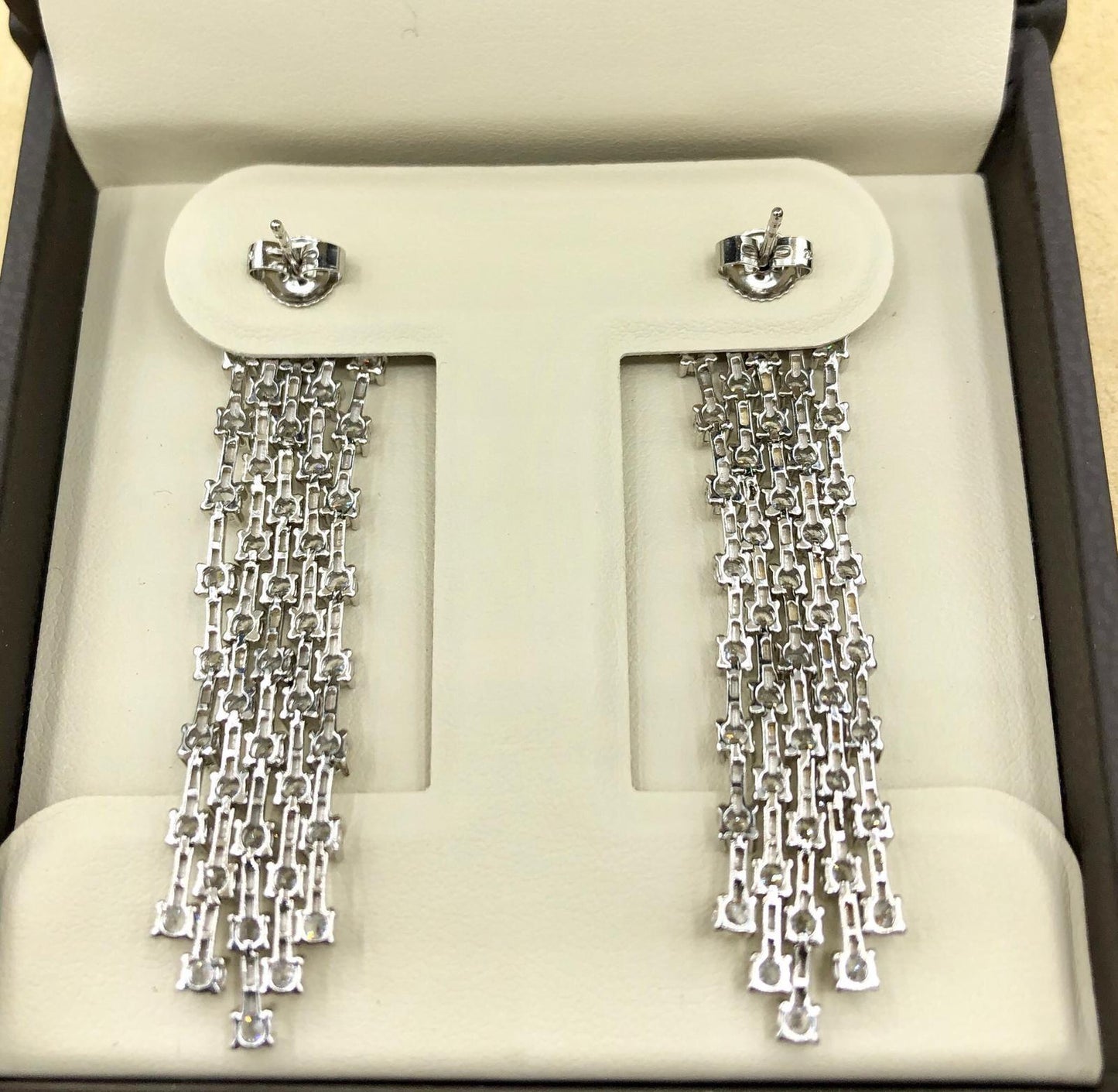 Emilio Jewelry 6.20 Carat Diamond Earrings