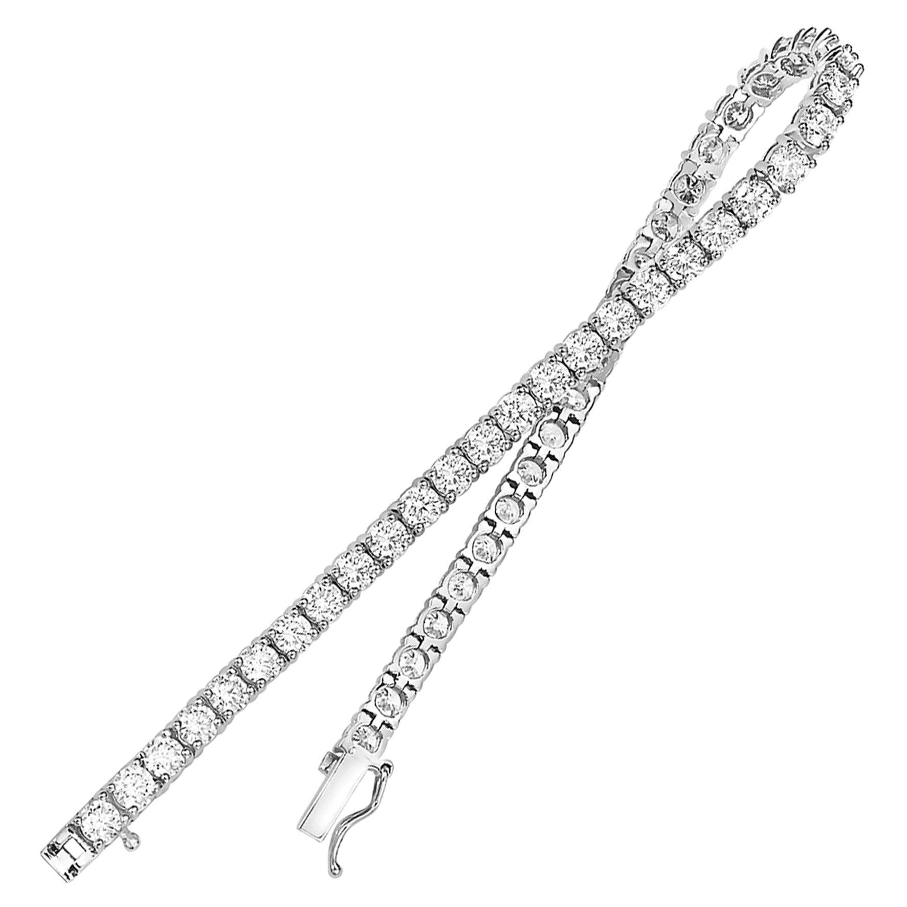 Emilio Jewelry 7.00 Carat Tennis Bracelet