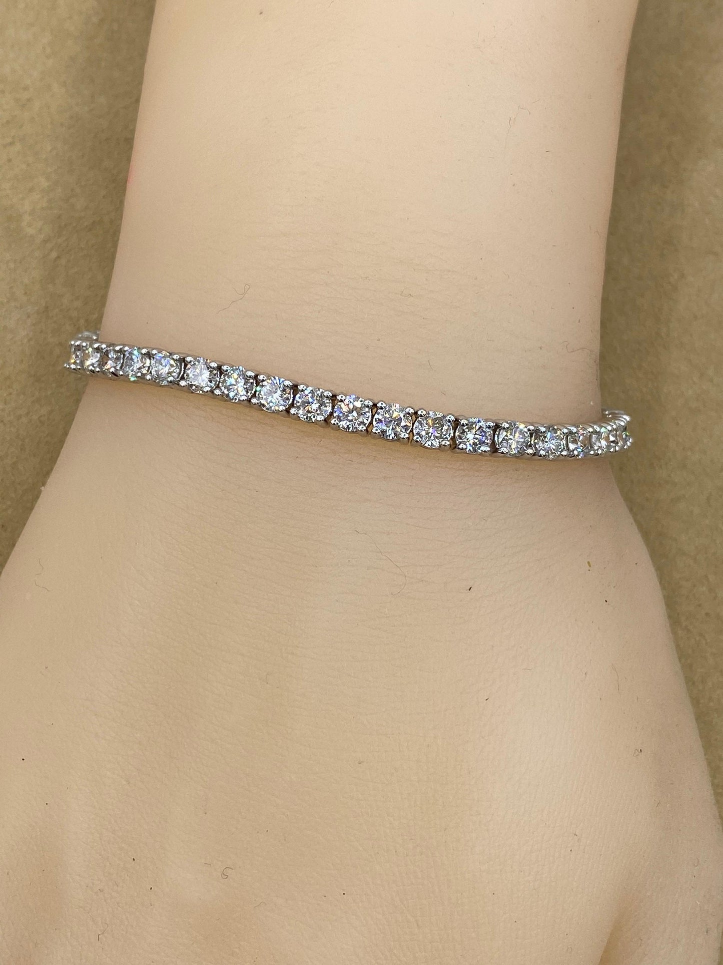 Emilio Jewelry 7.00 Carat Tennis Bracelet