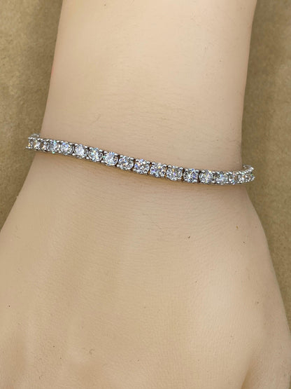 Emilio Jewelry 7.00 Carat Tennis Bracelet