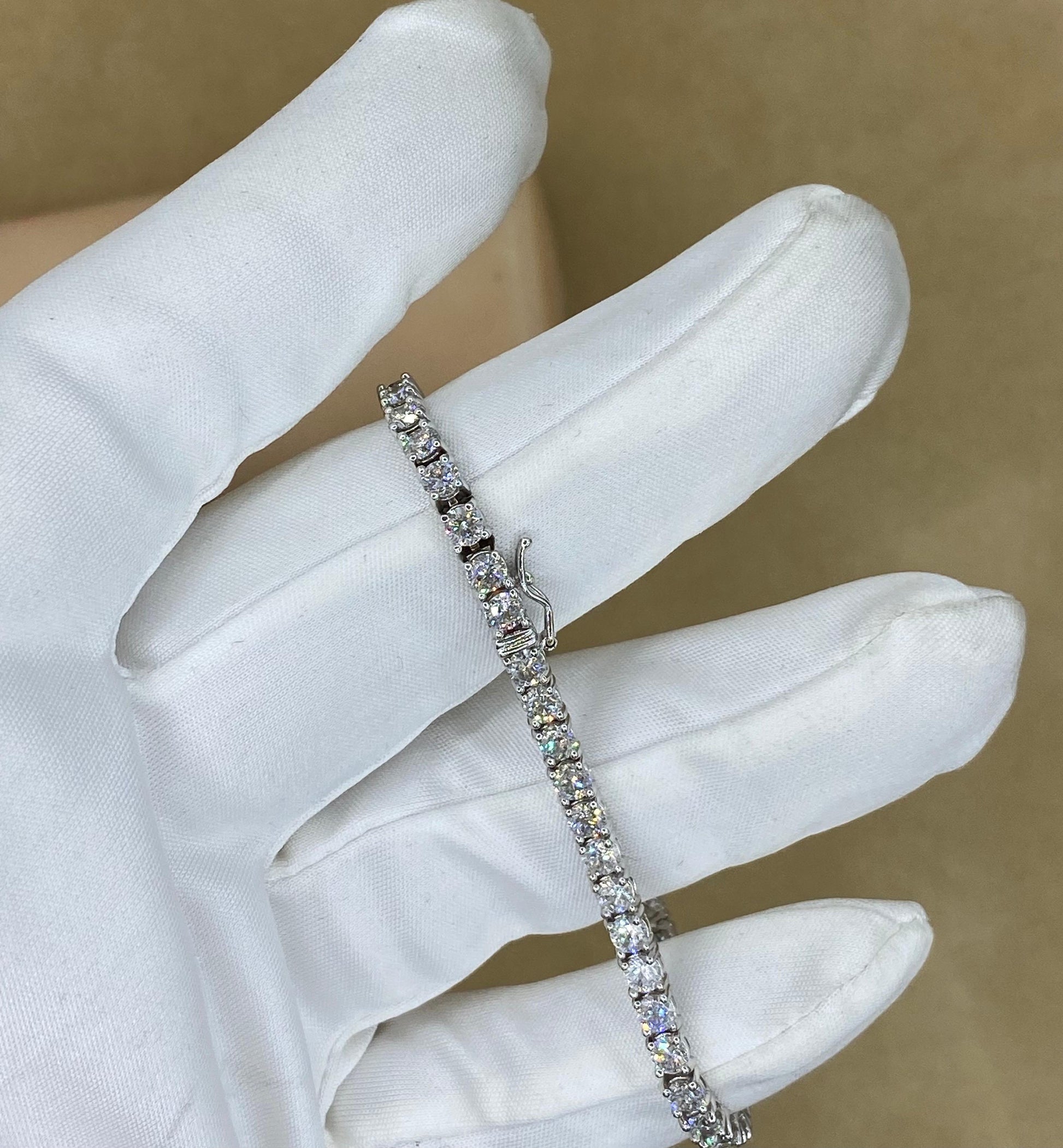 Emilio Jewelry 7.00 Carat Tennis Bracelet