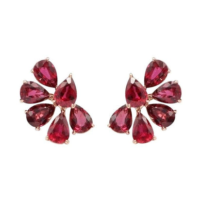 Emilio Jewelry 8.63 Carat Ruby Earring