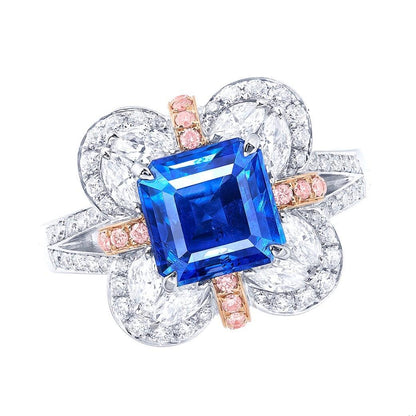 Emilio Jewelry AGL Certified Kashmir Sapphire