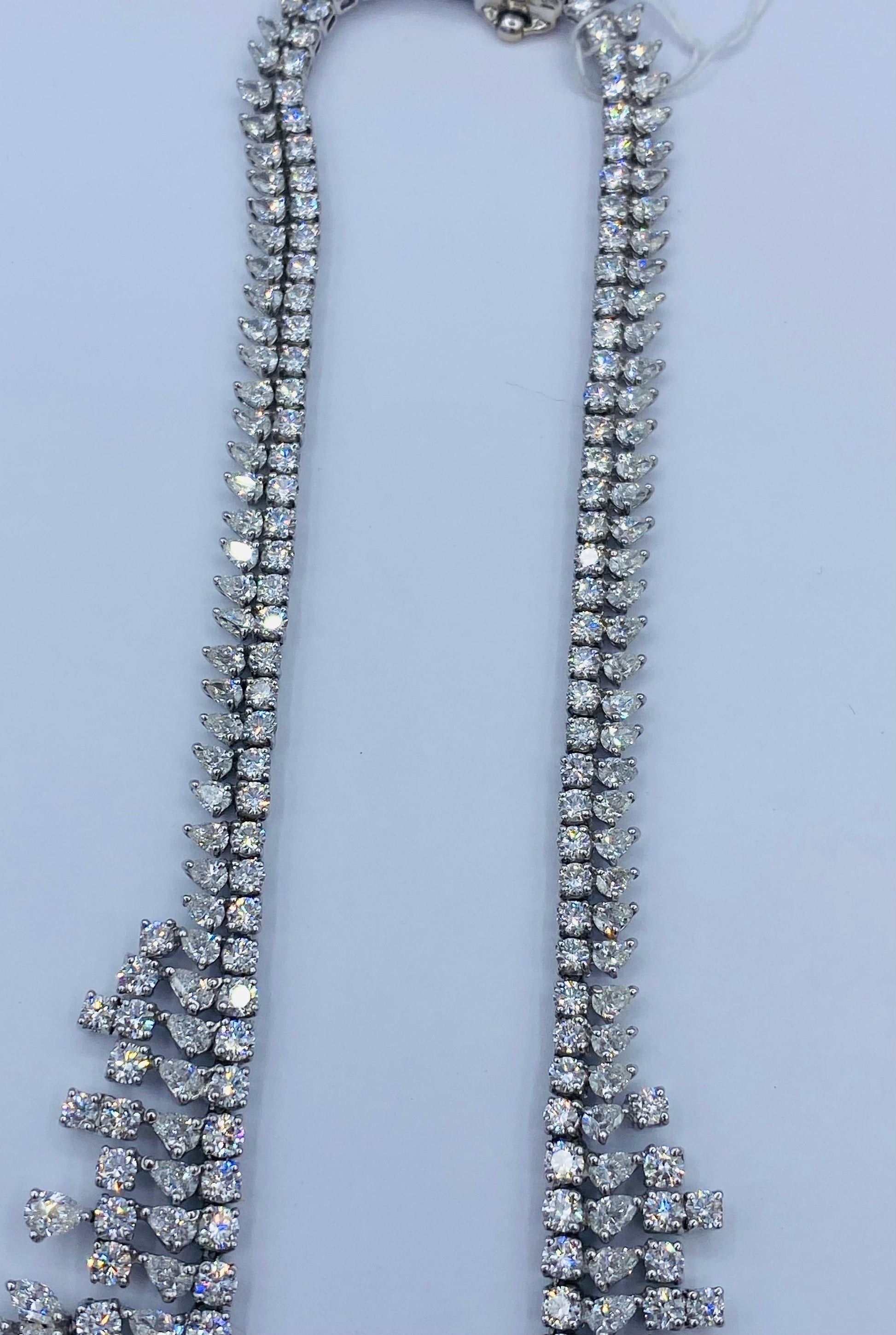 Emilio Jewelry Certified 168 Carat Royal Emerald Necklace And Earring Suite