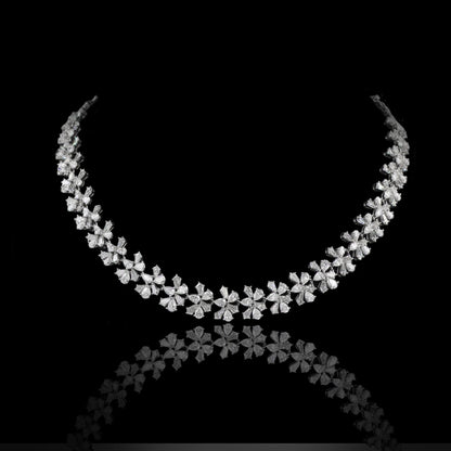 Emilio Jewelry Elegant Diamond Kite Necklace