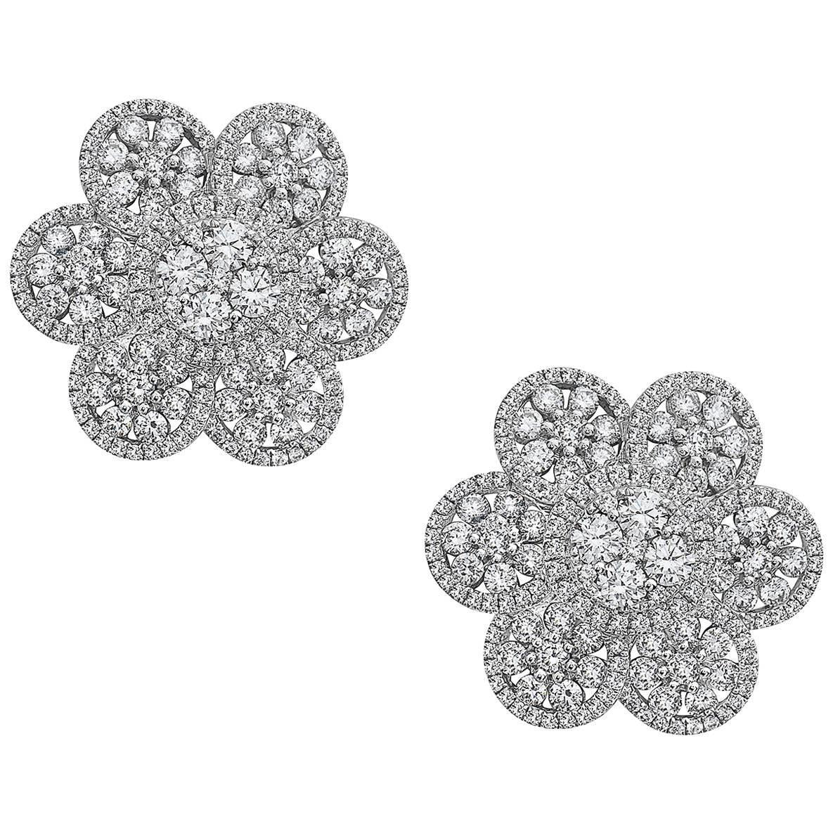 Emilio Jewelry Flower Petal Earring