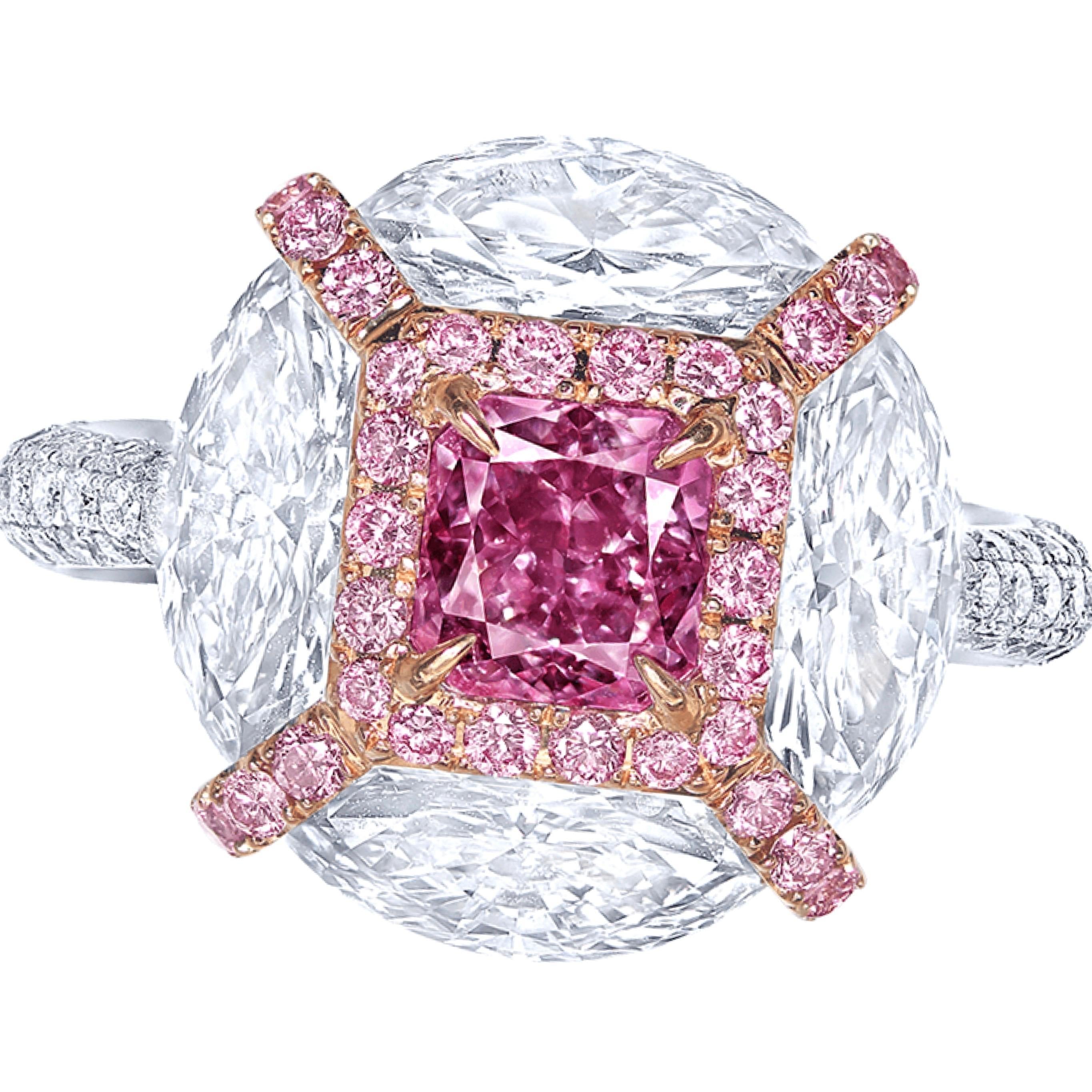 Intense pink diamond best sale